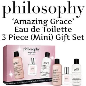 ✨Philosophy - 3 pc. “Amazing Grace” - Eau de Toilette (Mini) Gift Set - NEW✨